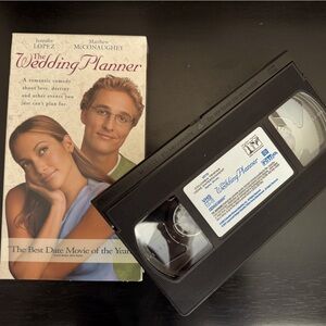 The Wedding Planner VHS Tape